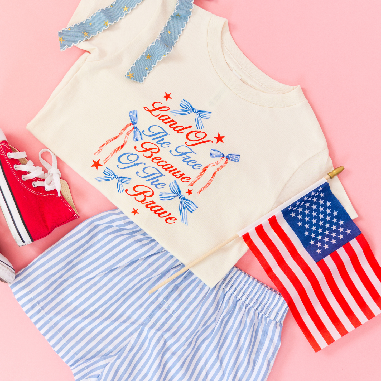 Land of the Free Shirt | Natural