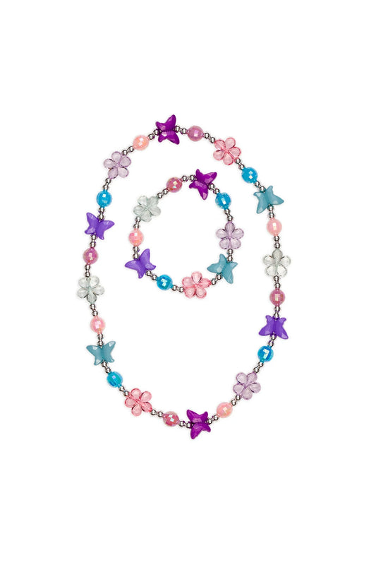 Flutter Me By Bracelet + Necklace Set