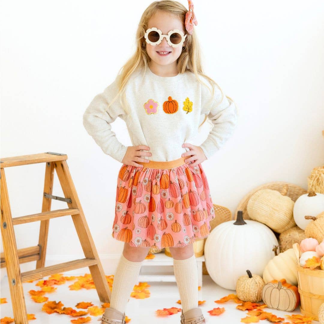 Pumpkin Daisy Tutu