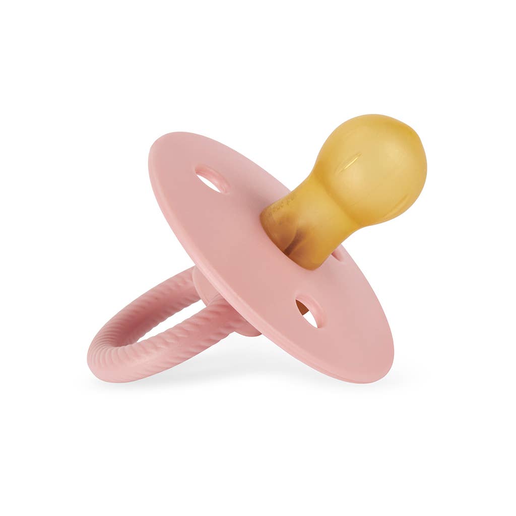 Itzy Soother™ Natural Rubber Paci Sets - Blossom + Rosewood