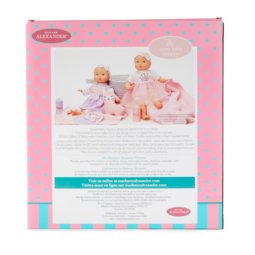 Madame Alexander - Sweet Baby Nursery Little Love Princess Doll