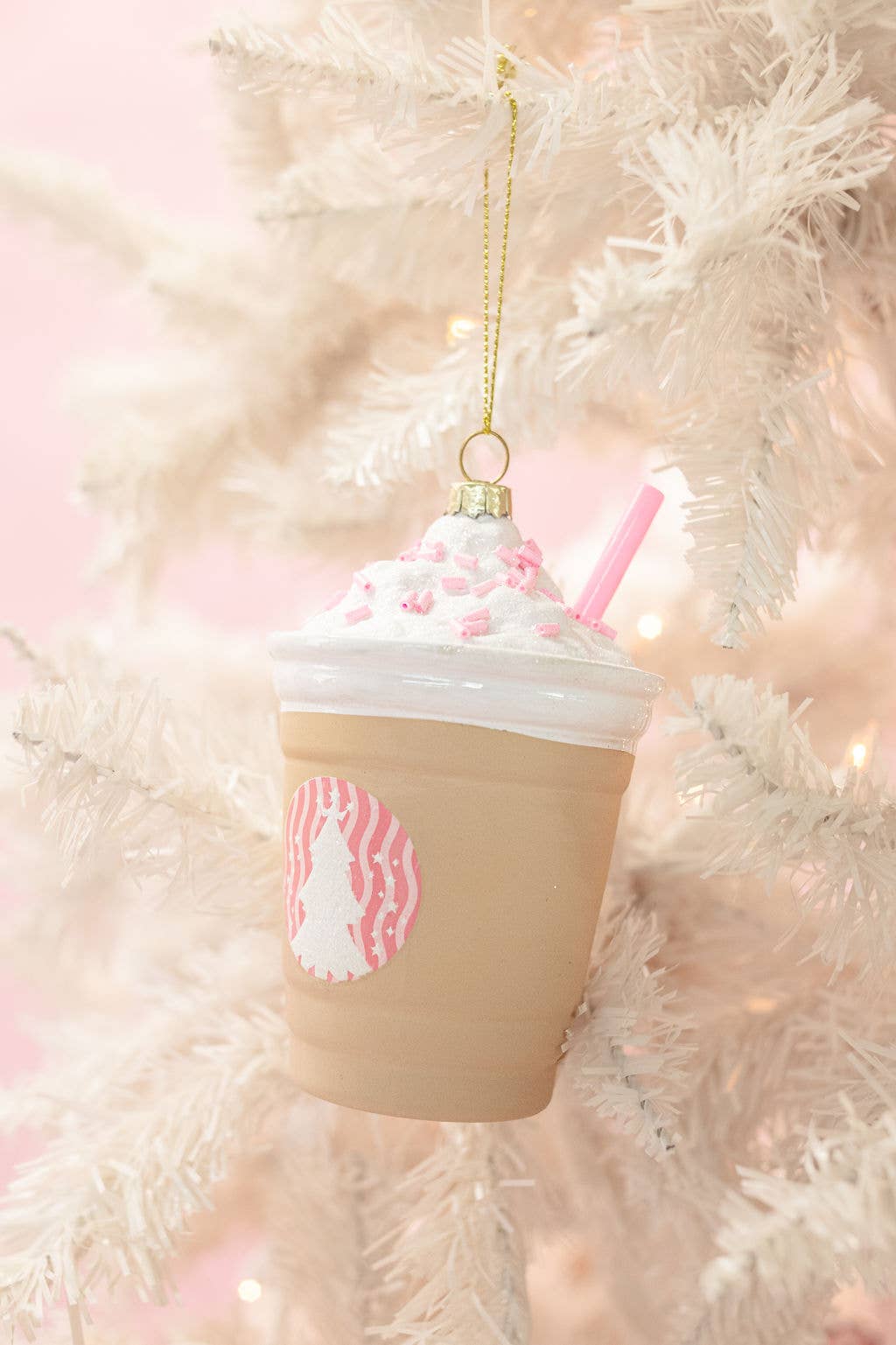 Coffee Drink Christmas Ornament | Frappe All the We Way