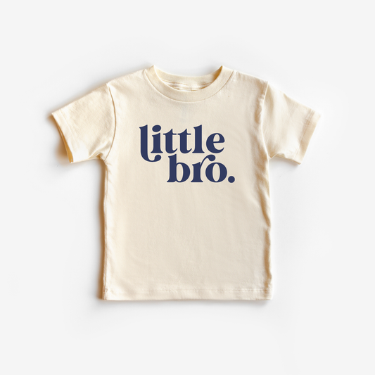 Little Bro Toddler and Youth Shirt | Natural