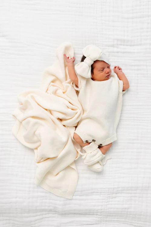 Knit Onesie | Ivory