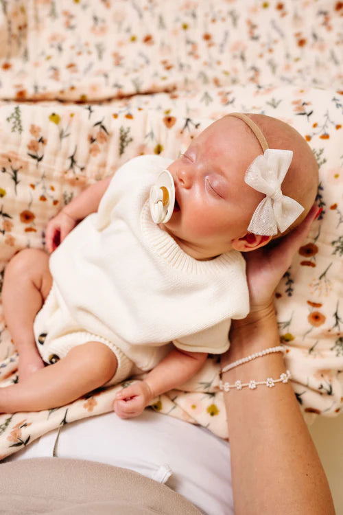 Knit Onesie | Ivory