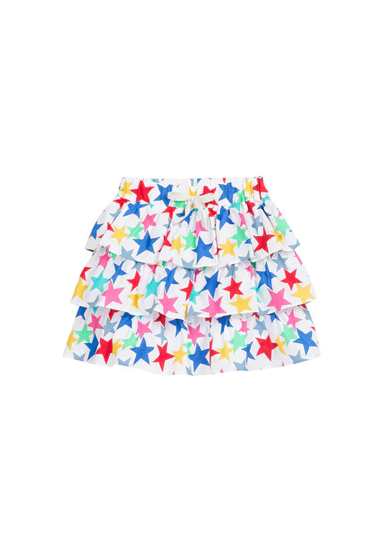 Tiered Mini Skort | Summer Stars