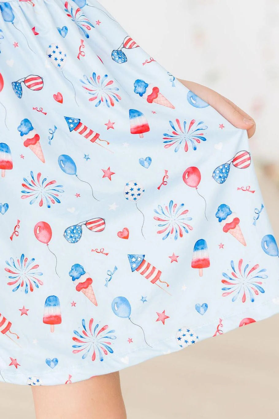 Baby You're A Firework Ruffle Cross Back Dress