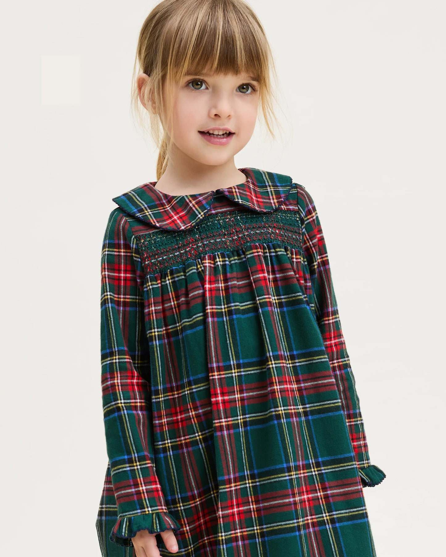 Brushed Twill Eloise Nightgown | Kensington Tartan