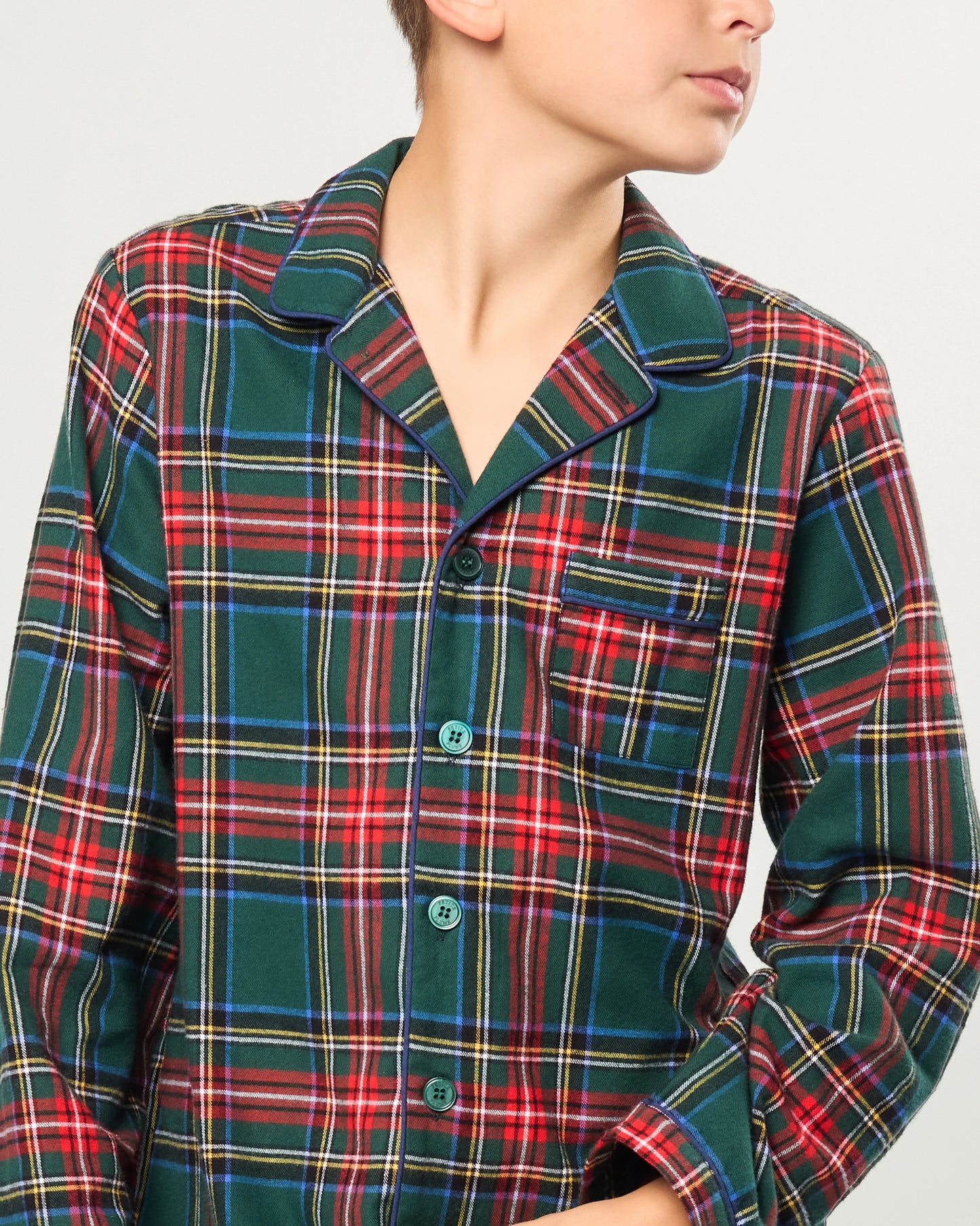 Brushed Twill Pajama | Kensington Tartan