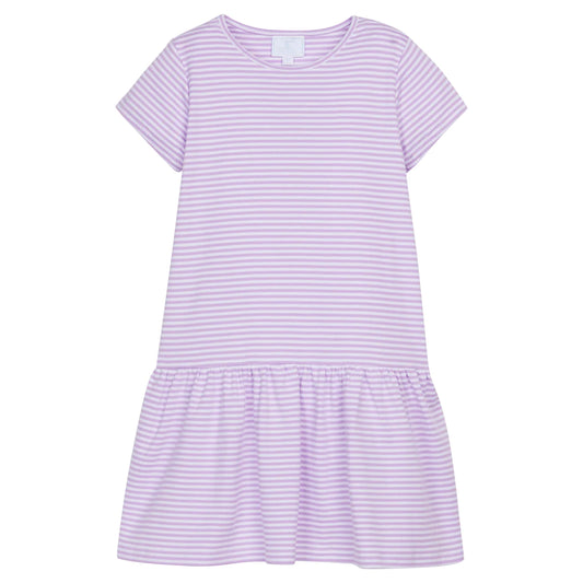 Chanel T-Shirt Dress | Lavender Stripe