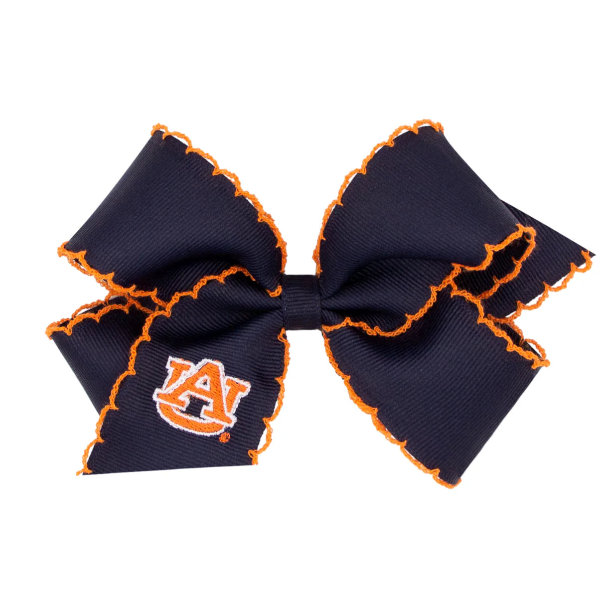 Collegiate Medium Moonstitch Bow | Auburn