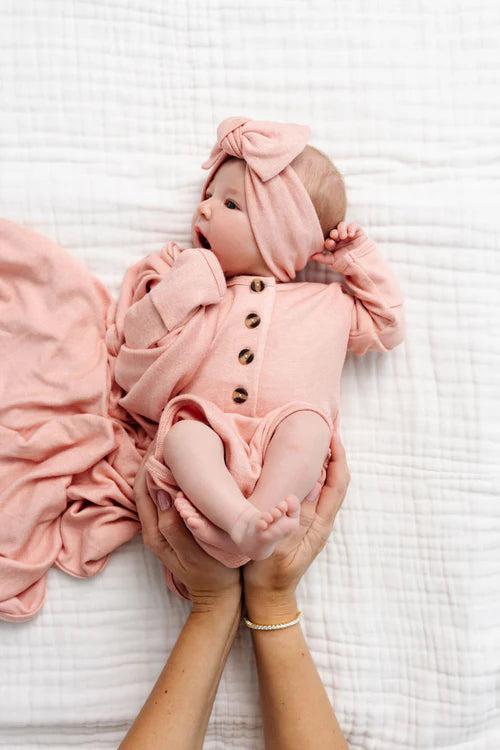 Piper Plush Knotted Gown
