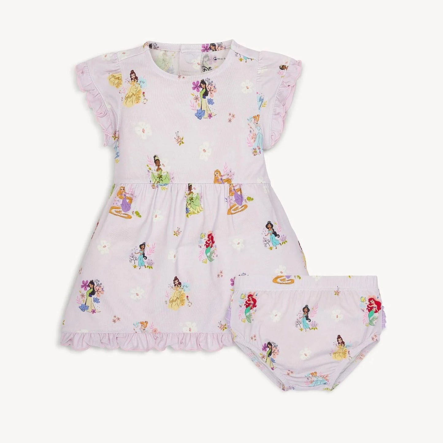 Disney Princess Dress + Diaper Cover