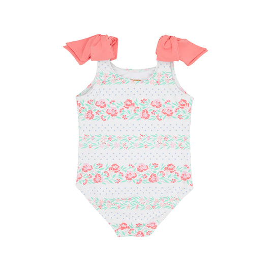 Edisto Beach Bathing Suit | Gasparilla Garlands | Parrot Cay Coral