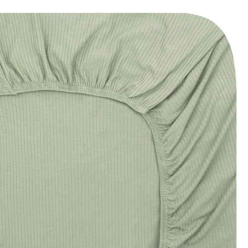 Ellis Ribbed Crib Sheet