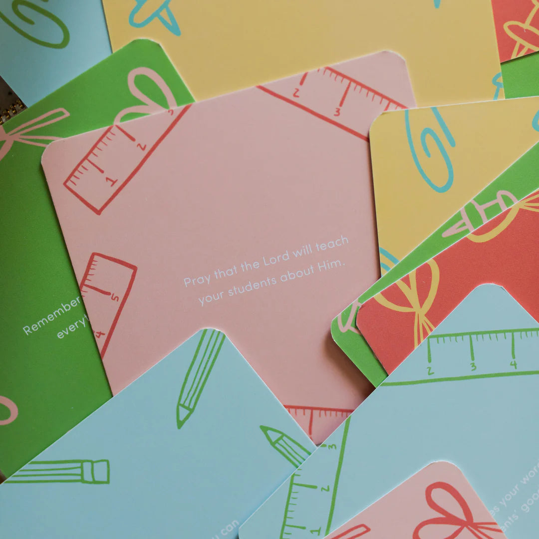 The Daily Grace Co - Encouragement for Teachers Verse Cards