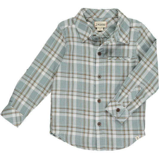 Atwood Woven Shirt | Blue/White Plaid