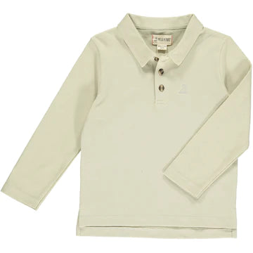 Spencer Polo | Cream Pique