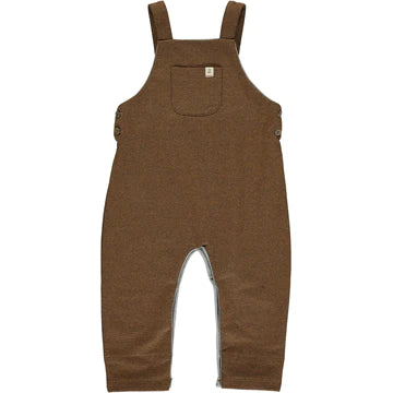 Gleason Jersey Overalls | Heathered Brown