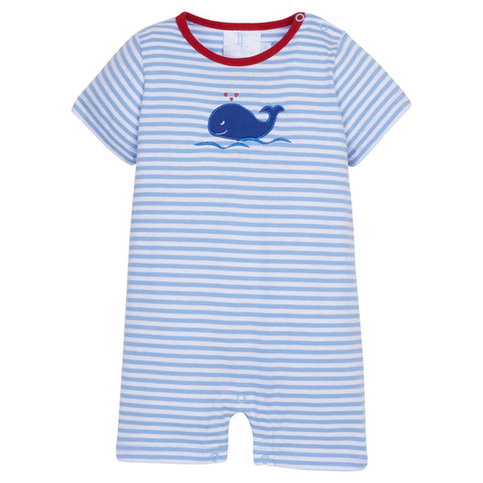 Applique Romper | Whale