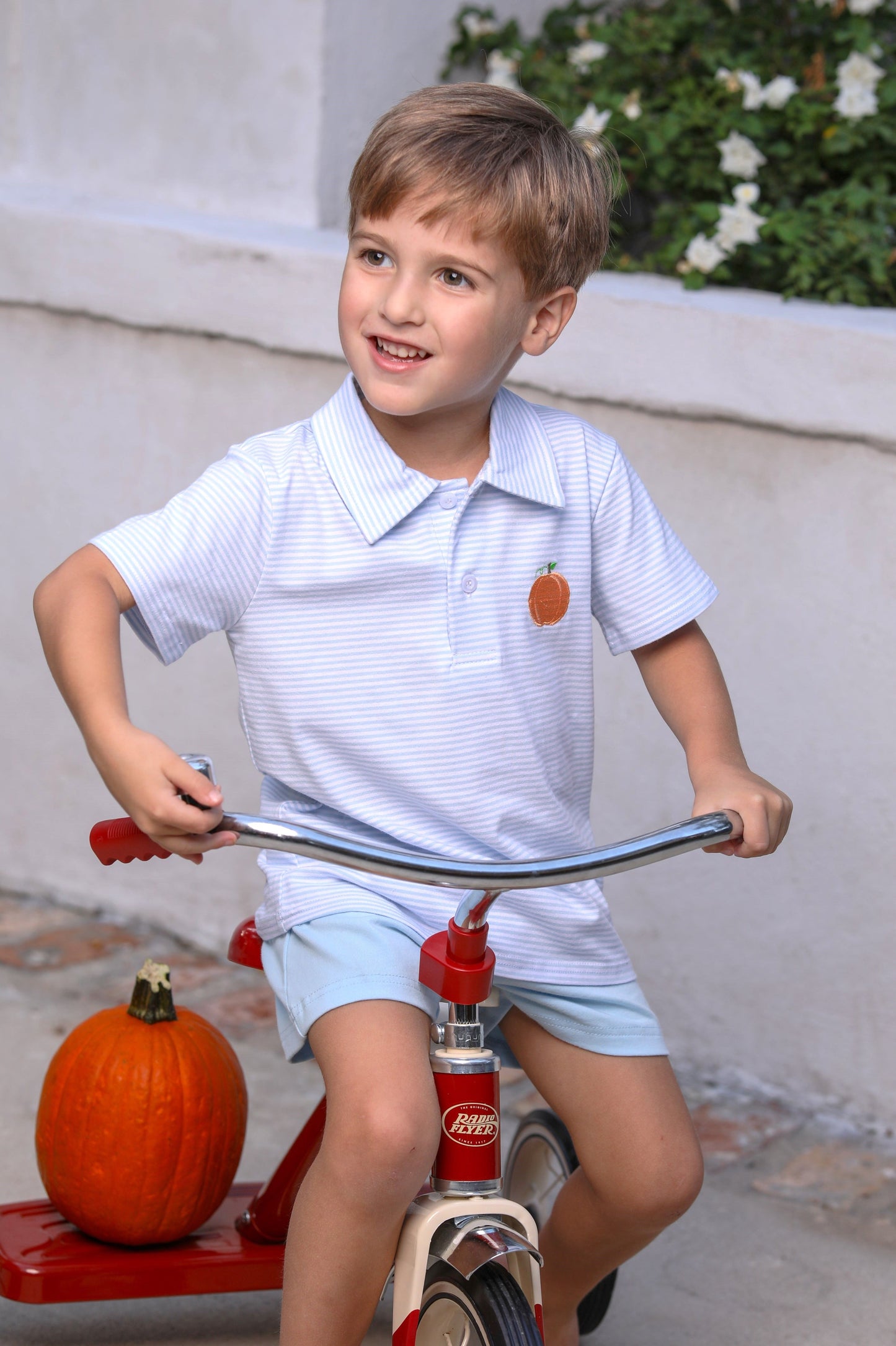 Pumpkin Patch Short Sleeve Polo