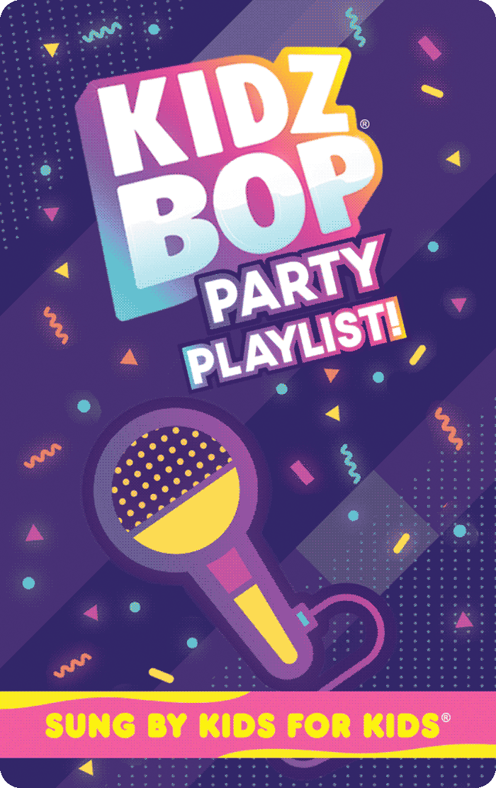 Kidsz Bop Party Playlist | Audio Card