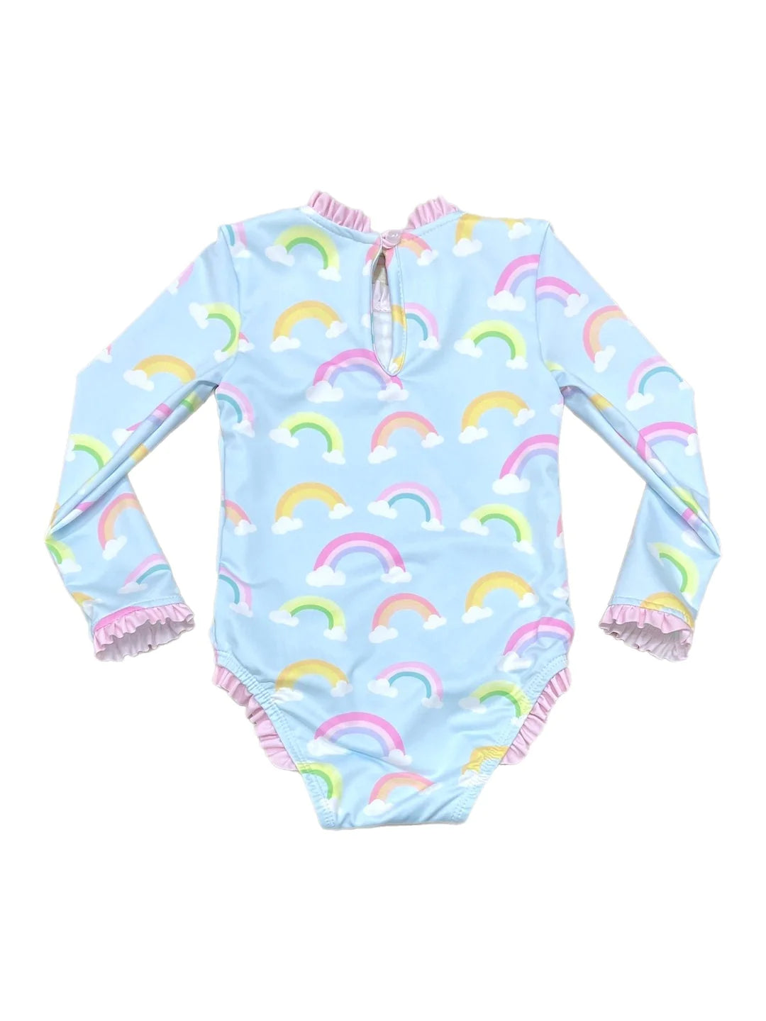 Leighton Rash Guard Swim | Blue Rainbow