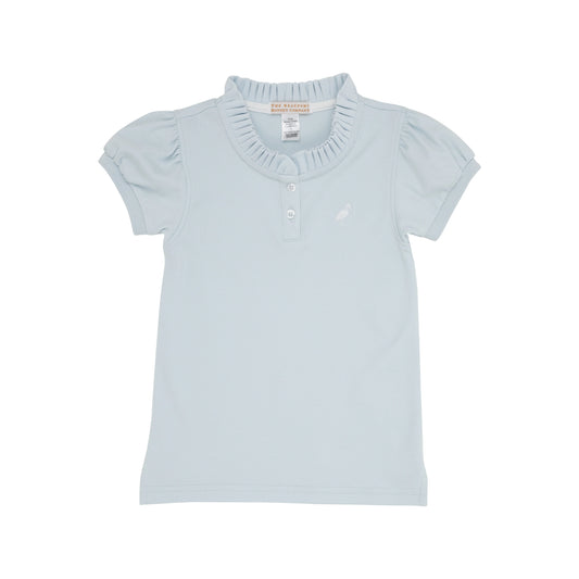 Little Miss Prim & Proper Polo | Buckhead Blue