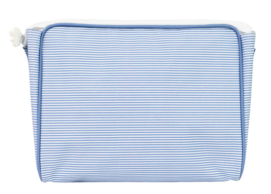 Large GO Bag | Navy Mini Stripe