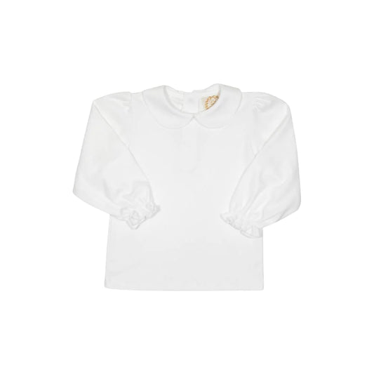 Maudes Peter Pan LS Ruffle