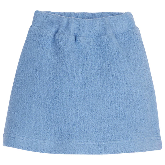 Mini Skirt | French Blue Sherpa