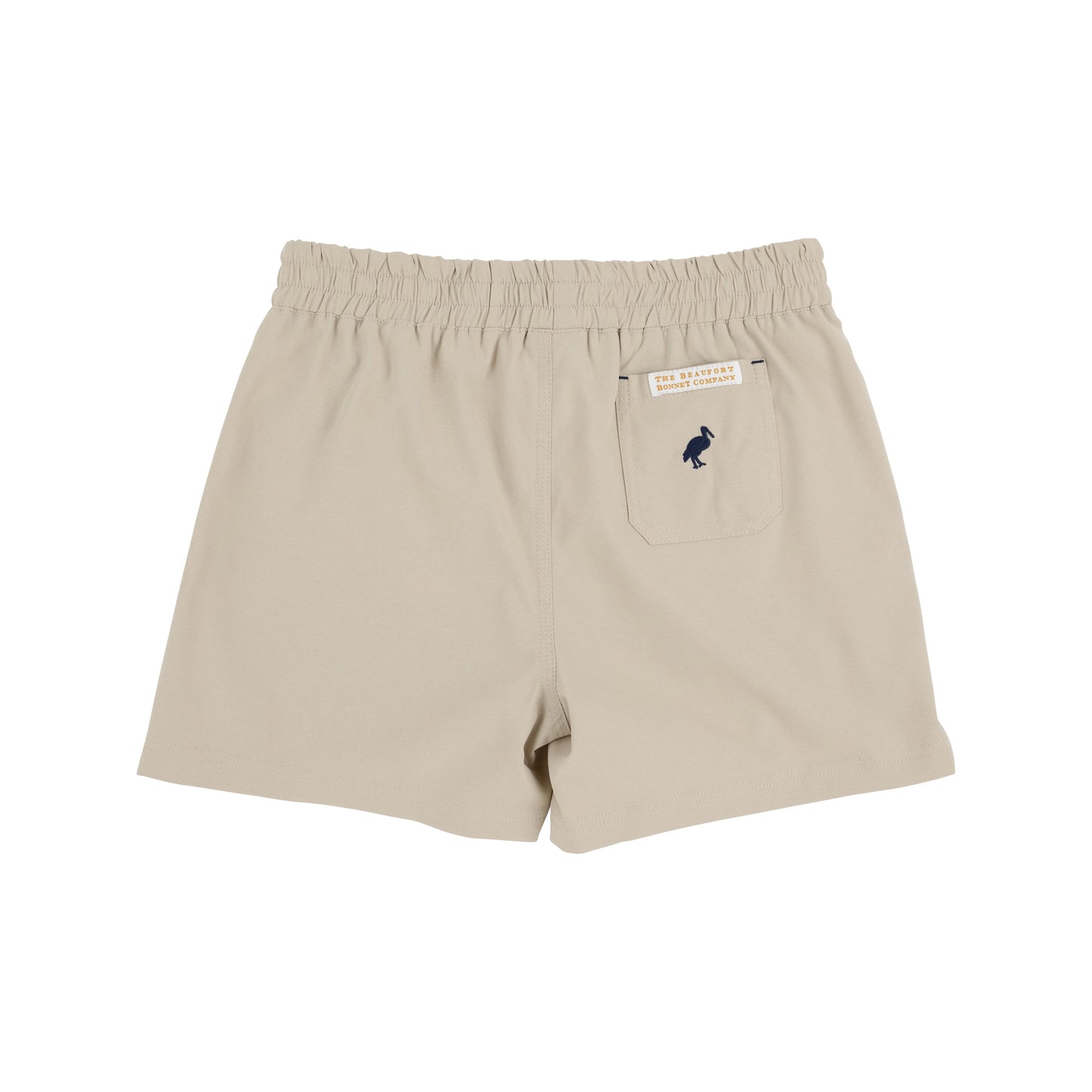 Prepletic™ Sheffield Shorts Keeneland Khaki with Nantucket Navy Stork