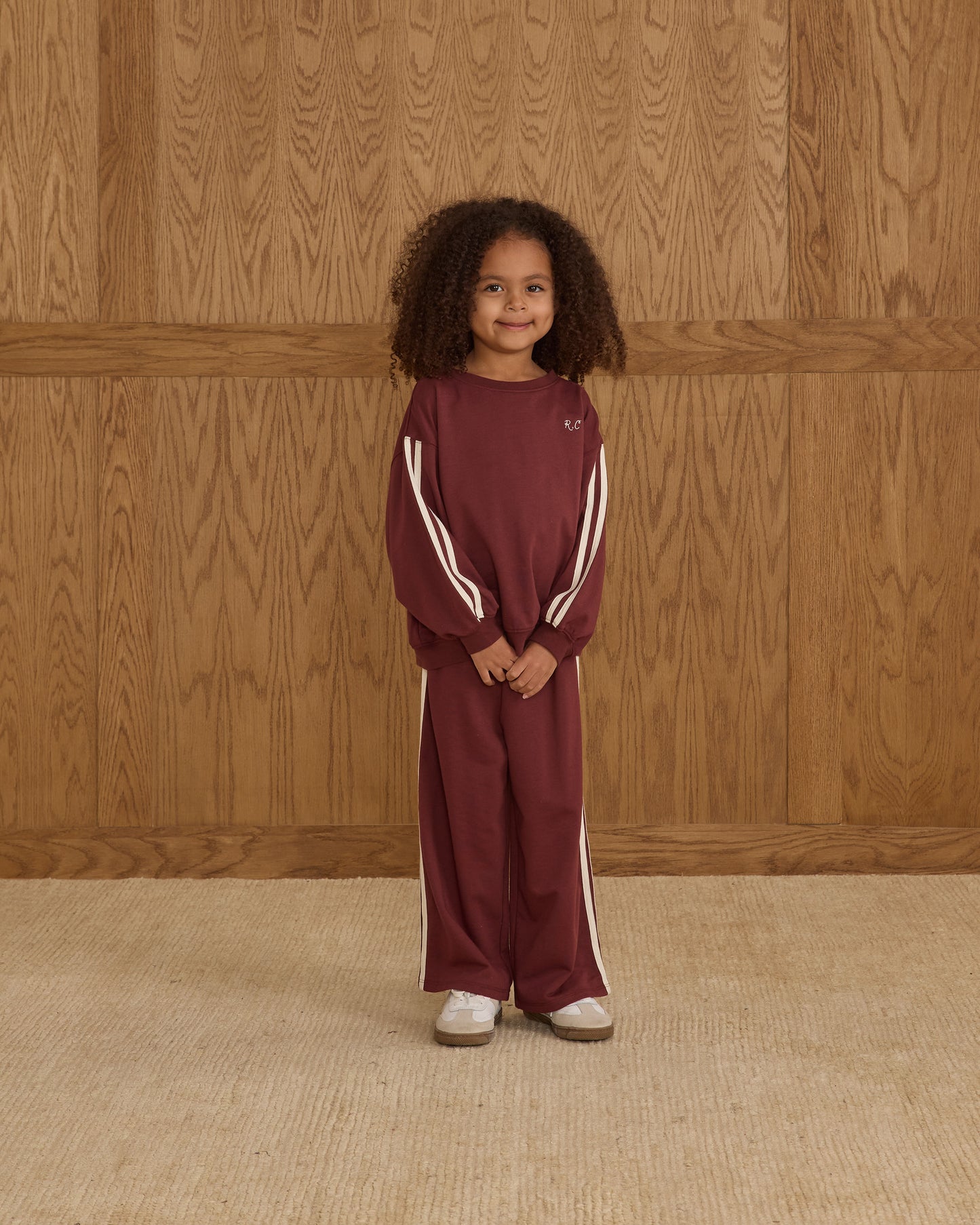 Track Pant || Burgundy