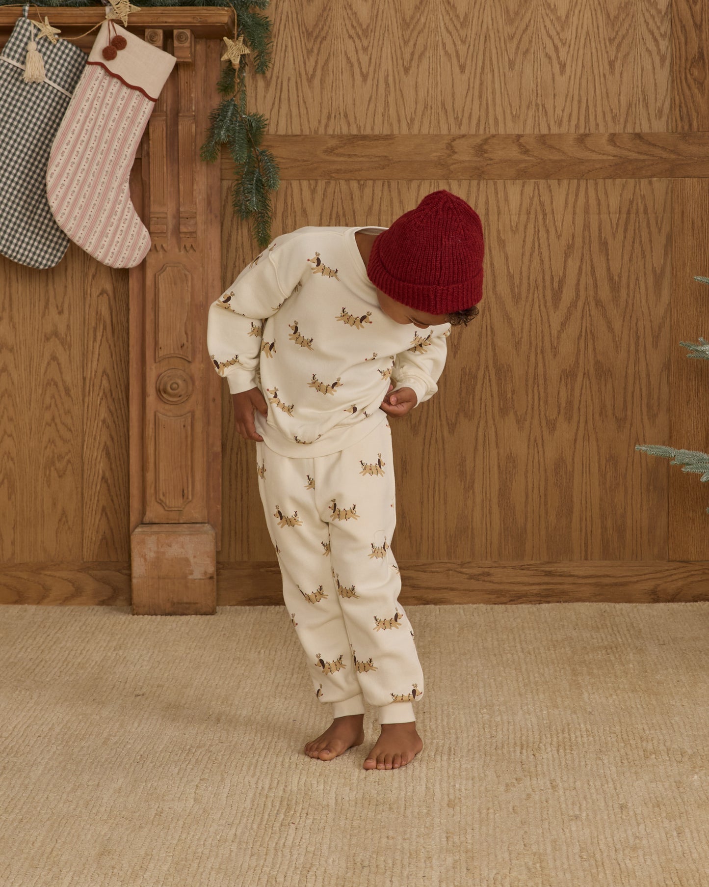 Jogger Sweatpant || Christmas Dogs