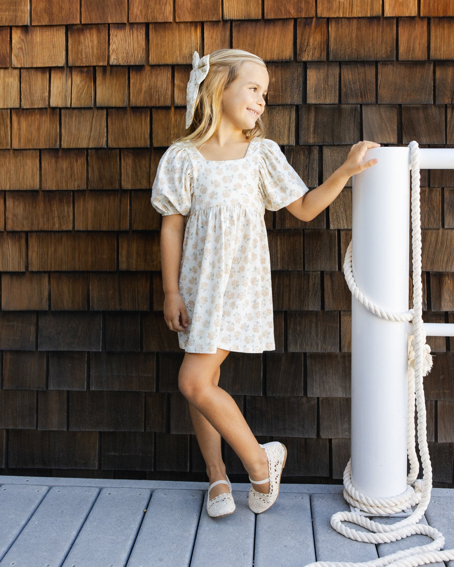Brea Dress || Yellow Ditsy