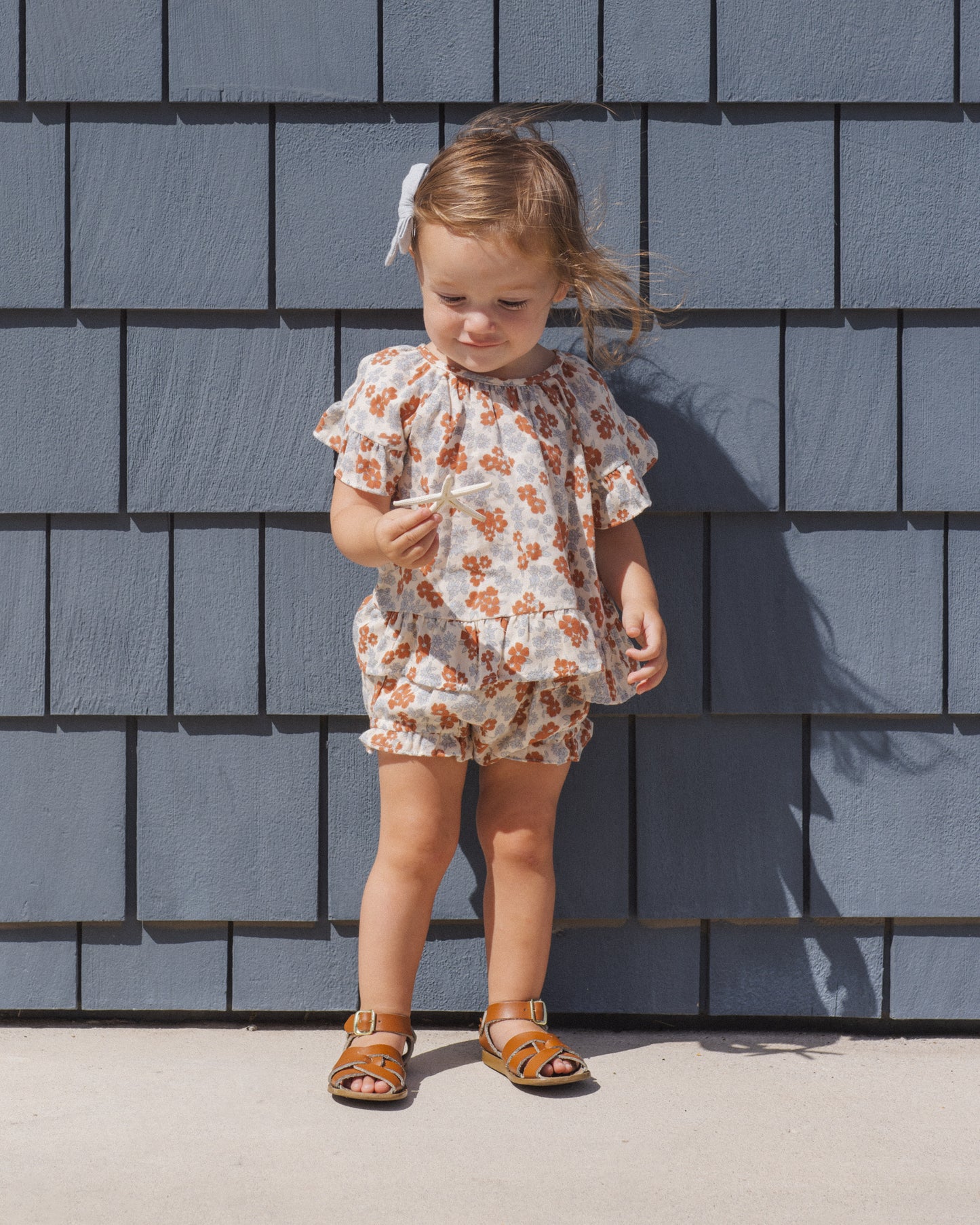 Butterfly Top & Bloomer Set || Americana Floral