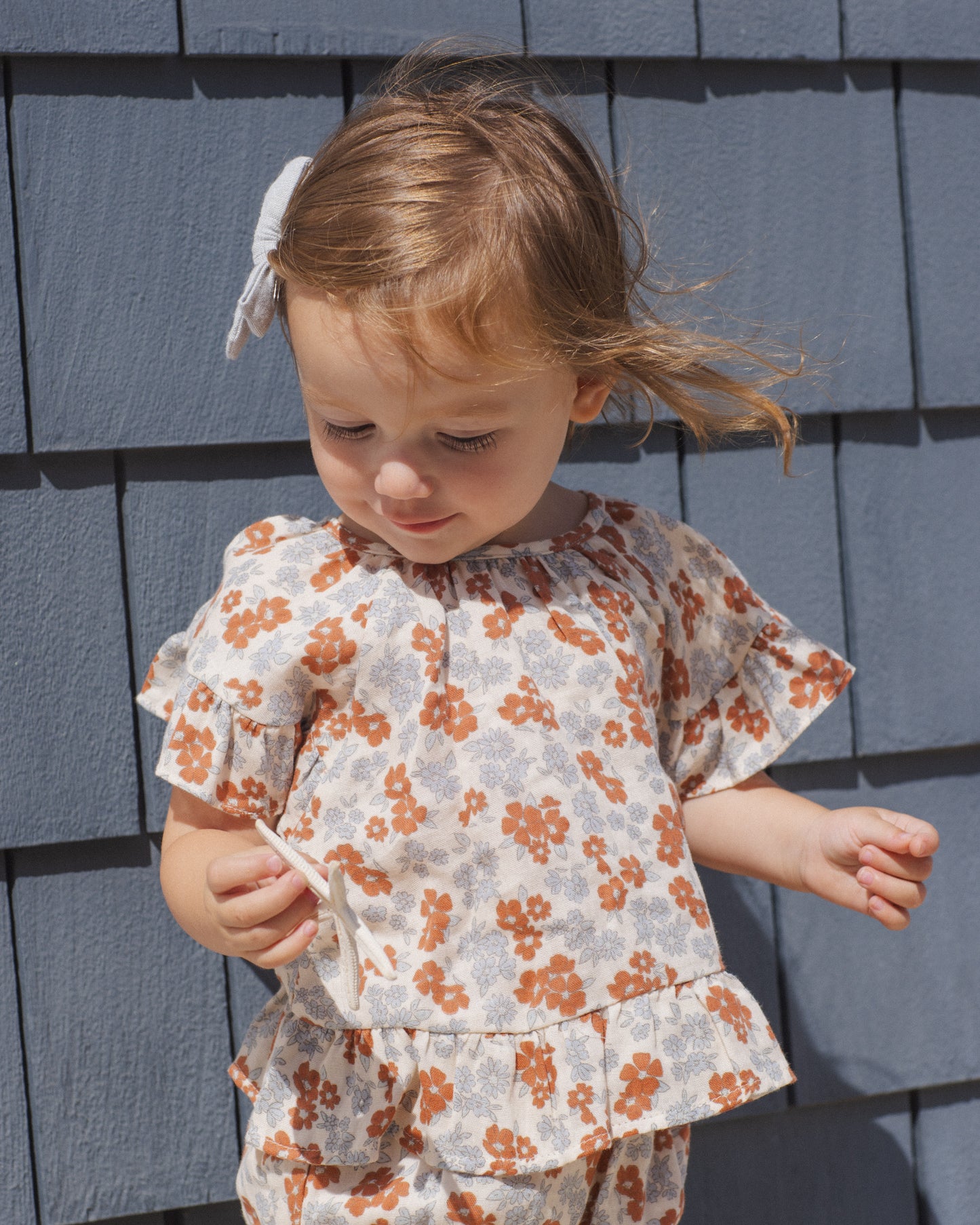 Butterfly Top & Bloomer Set || Americana Floral