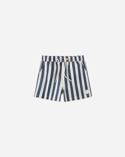 Boardshort || Navy Stripe