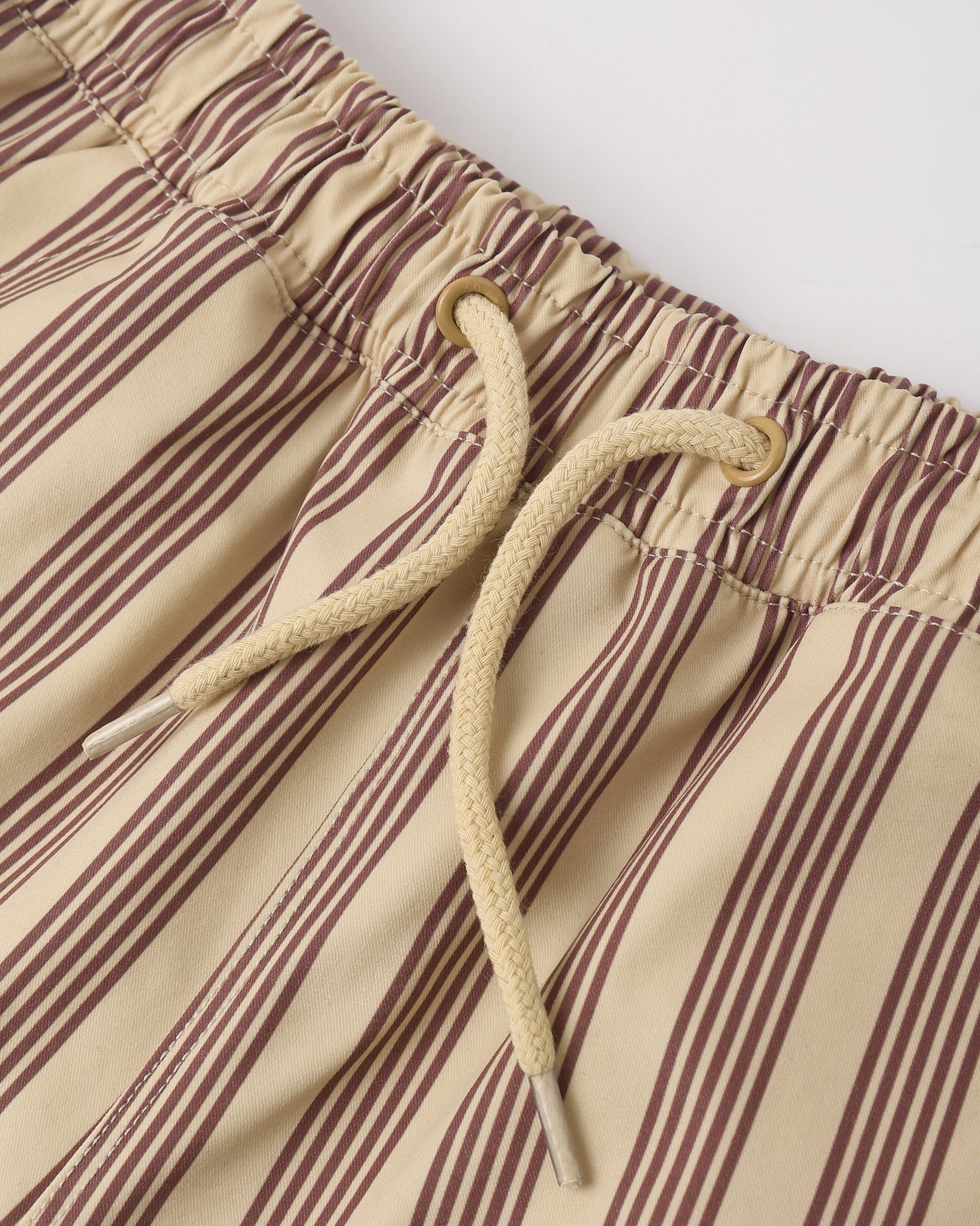 Boardshort || Brown Butterscotch Stripe