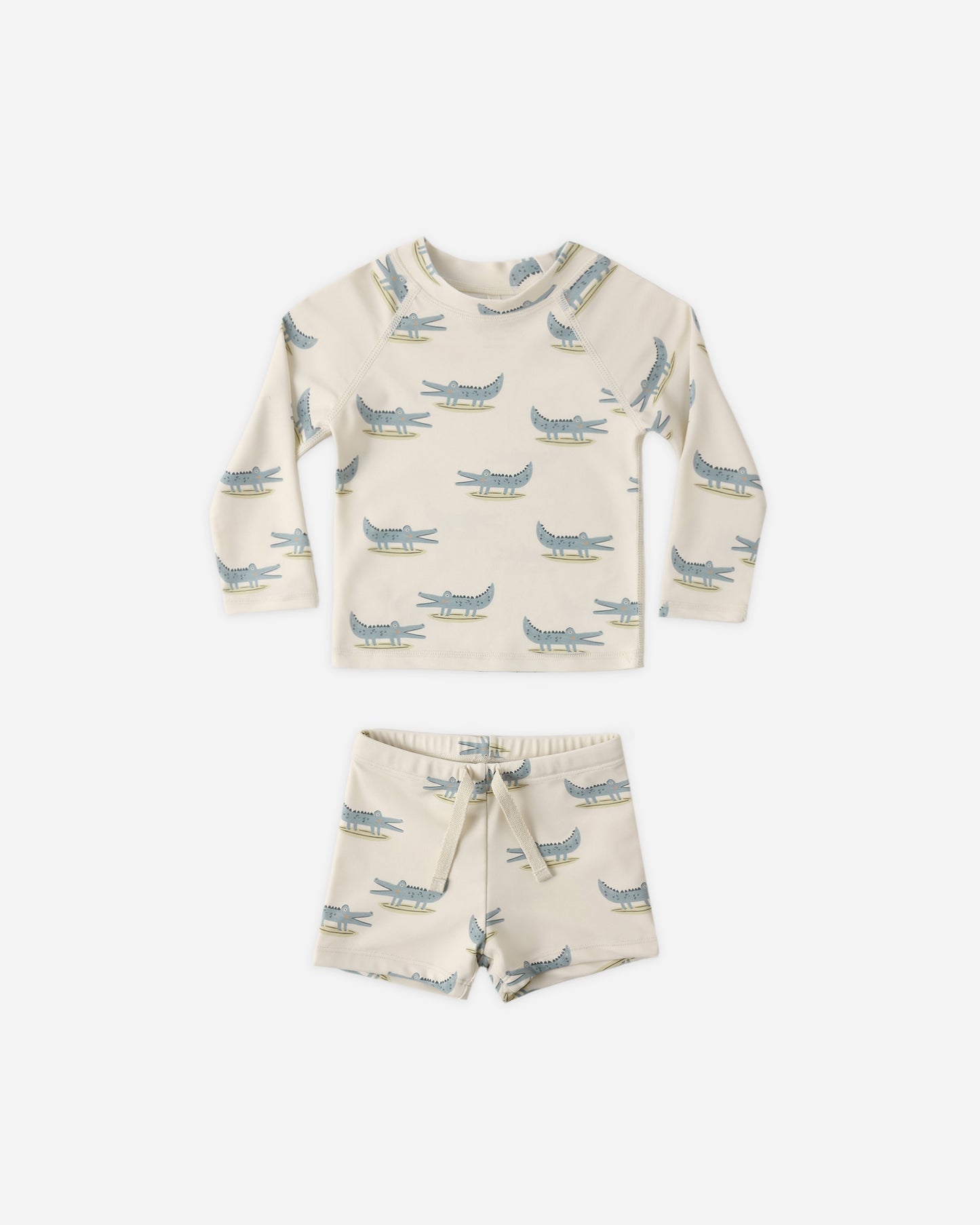 Boys Rashguard Set || Alligator
