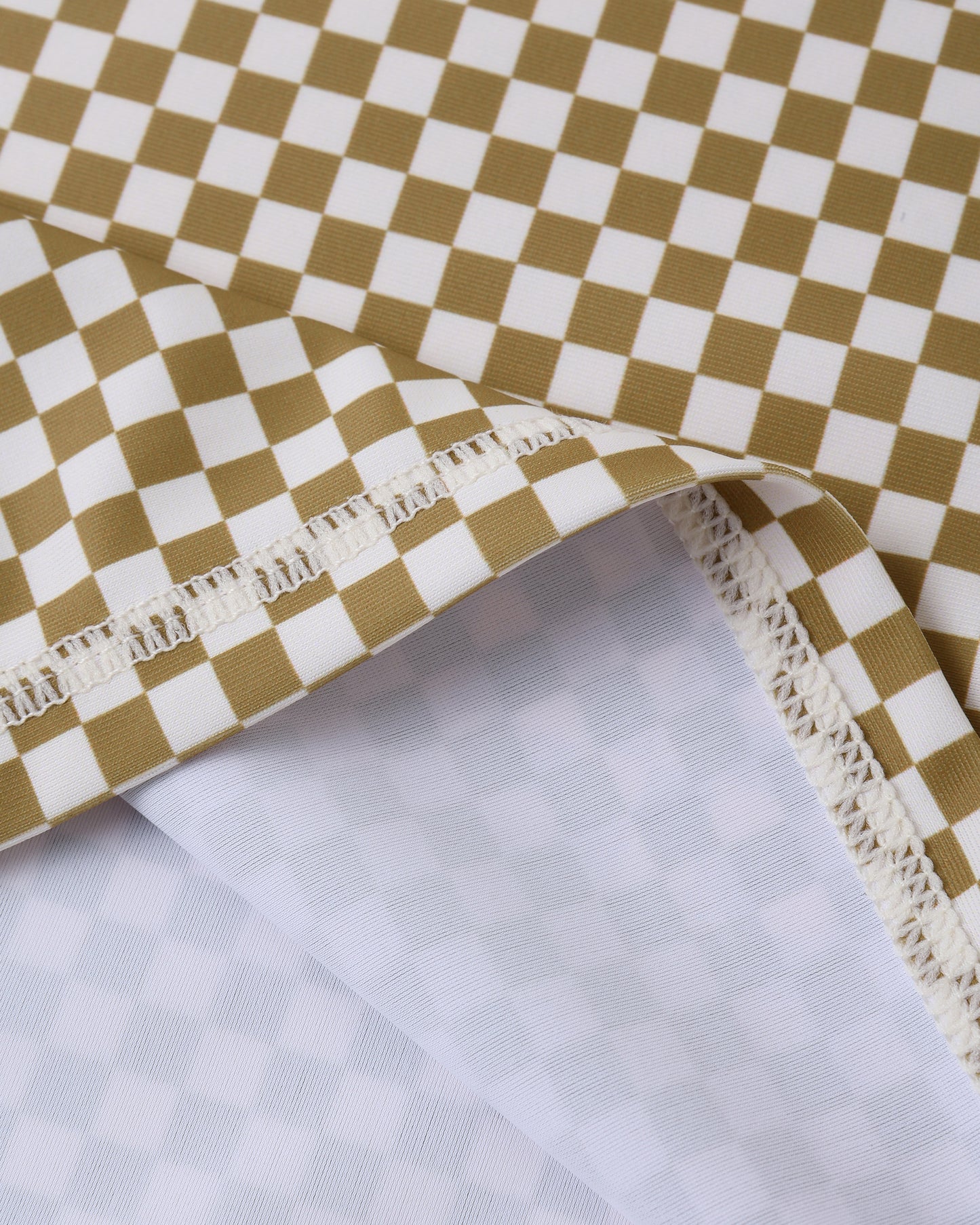 Boys Rashguard Set || Ocre Check