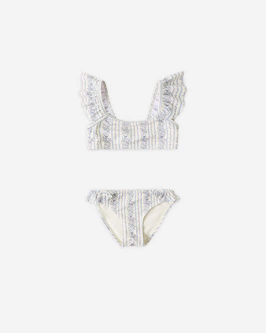 Hanalei Two-Piece || Blue Floral