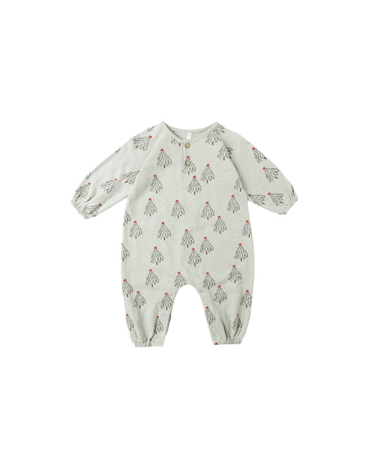 Henley Jumpsuit || Trees