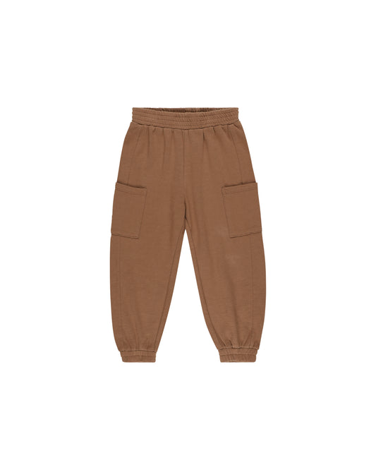 Cargo Joggers || Saddle