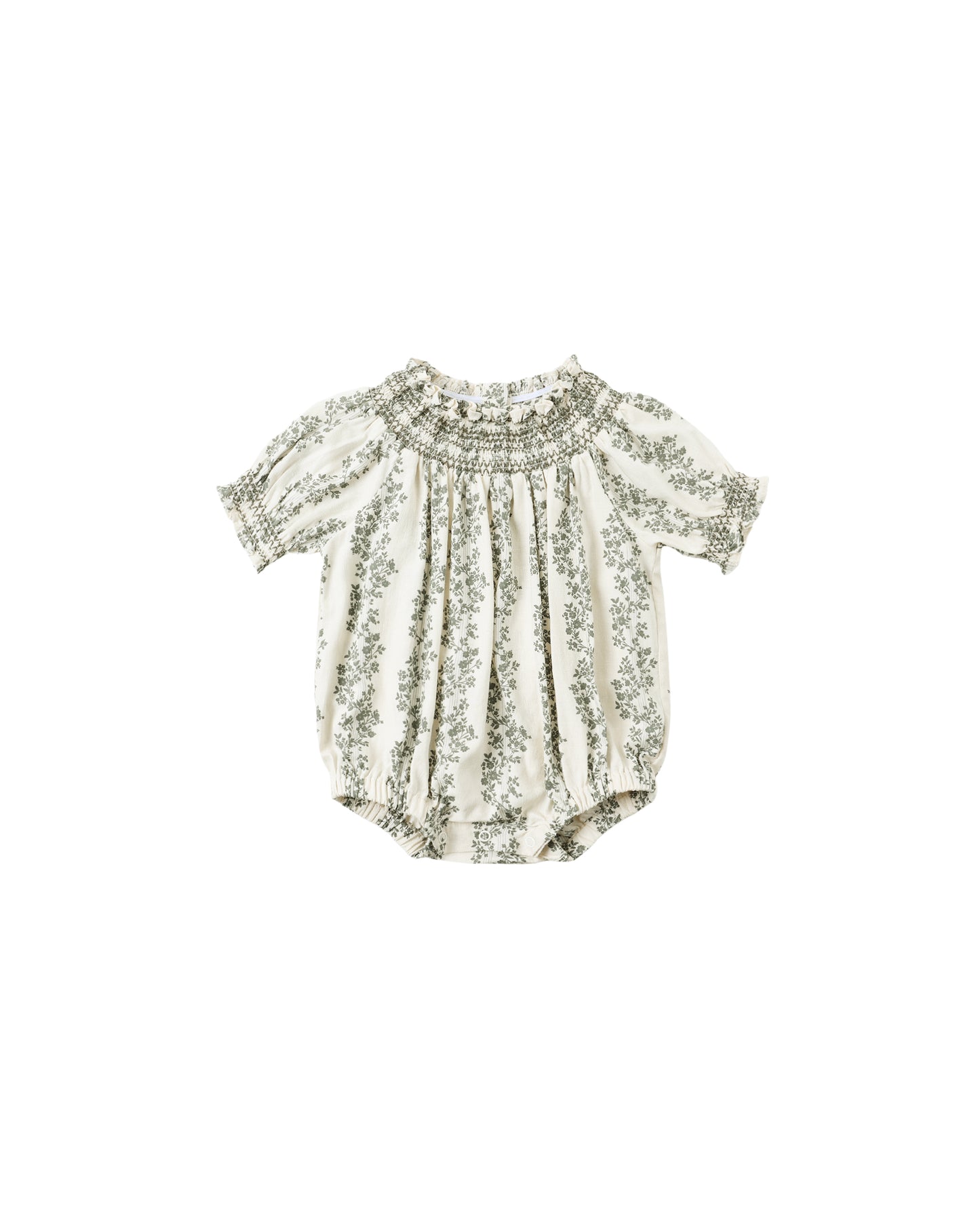 Ada Romper || Green Vines