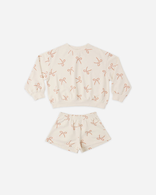 Summer Terry Set || Sailor Bows