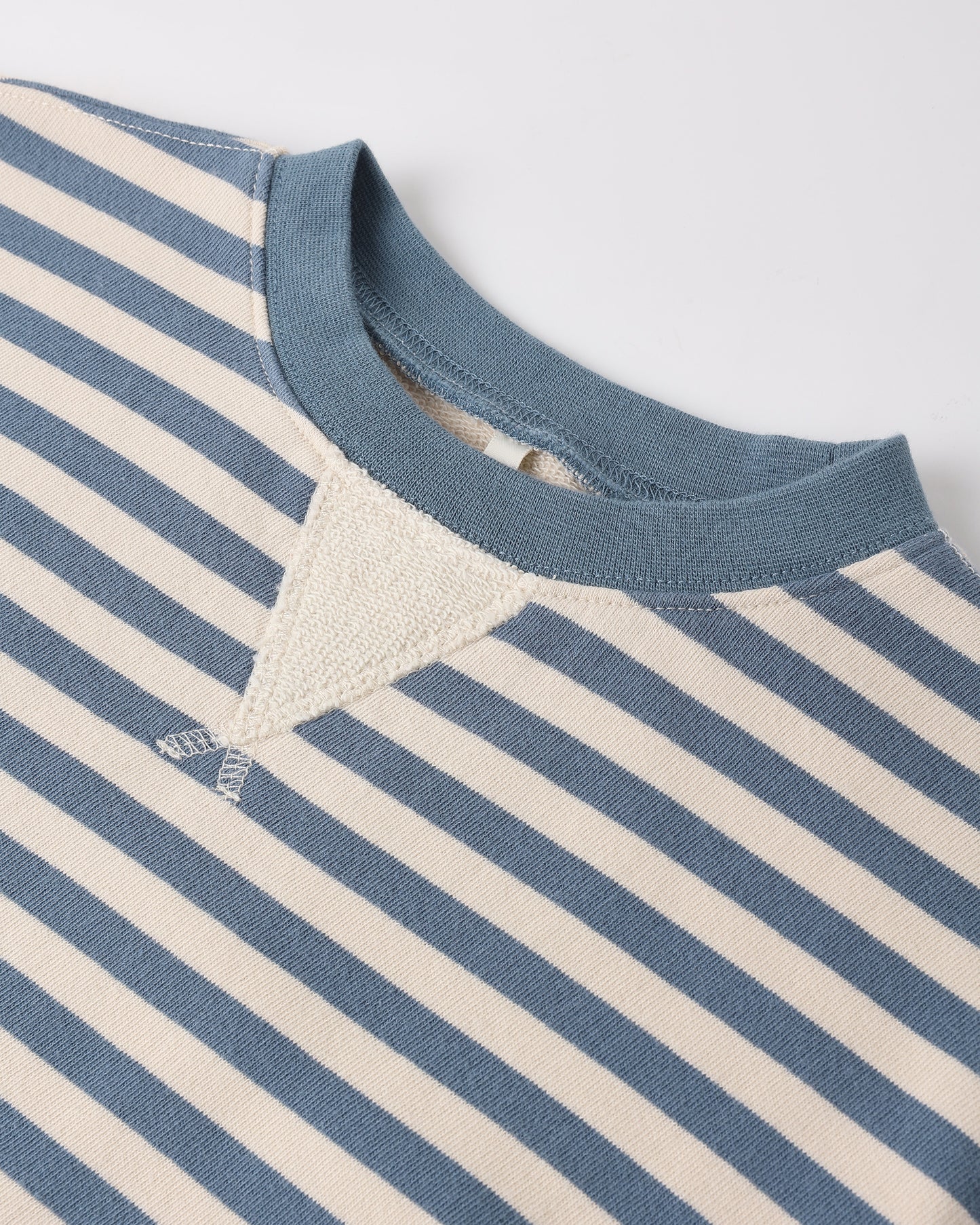 Oversized Crew || Marine Stripe