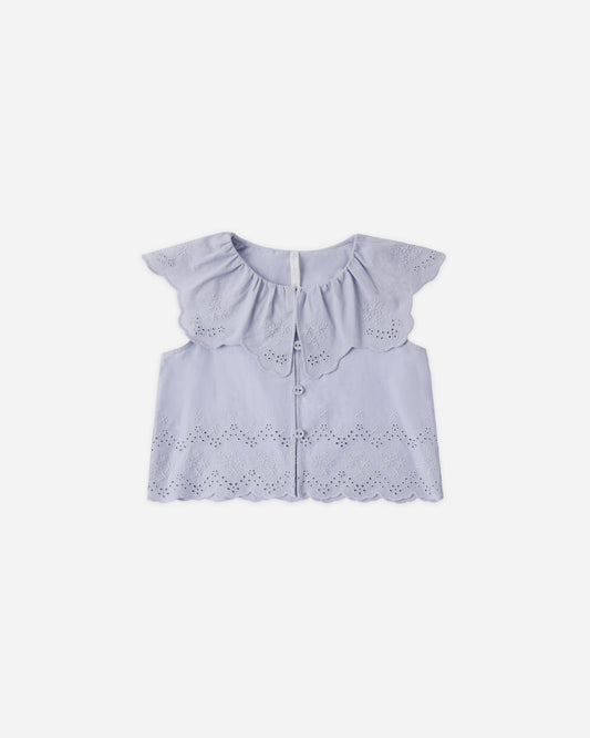 Remi Blouse || Periwinkle