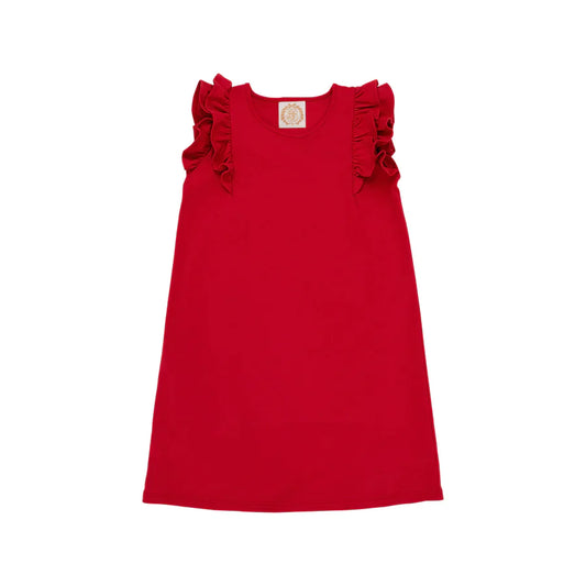Ruehling Ruffle Dress | Richmond Red
