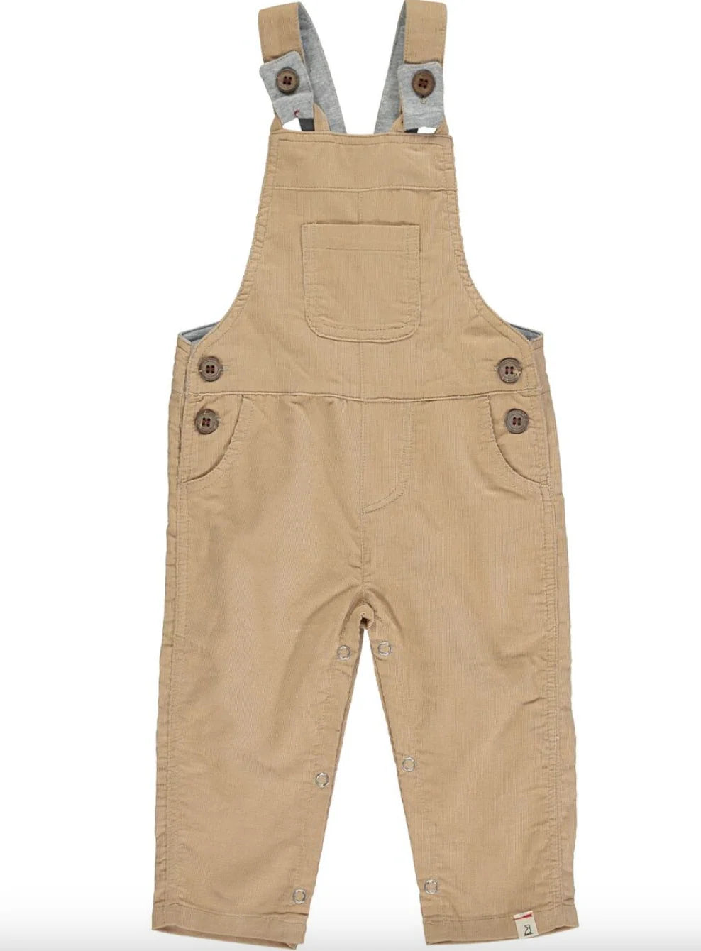 Me & Henry Cord Overalls Stone